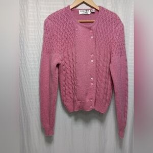 Vintage Woodstock by Benard 💯 Wool , double breasted Sweater. 38 ( small)